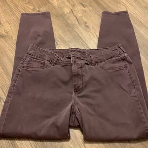 purple/plum womens jean/jeggings